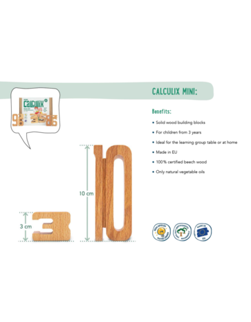 CALCULIX - Mini Rekenblokken 10cm