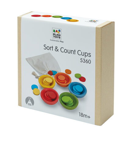 PLANTOYS - Sort & Count Cups
