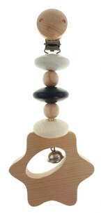 HESS - Cliphanger Ster (naturel/zwart) HESS - Cliphanger Ster (naturel/zwart)