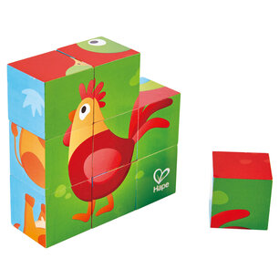 HAPE - Blokpuzzel Boerderijdieren HAPE - Blokpuzzel Boerderijdieren