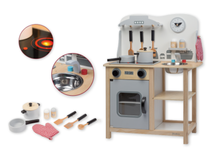 JOUECO - Houten Keuken + accessoires JOUECO - Houten Keuken + accessoires