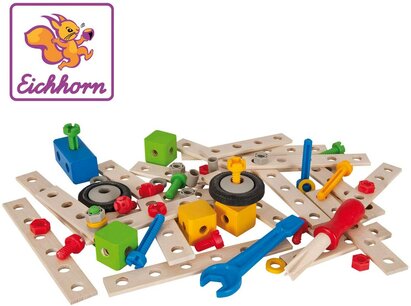 EICHHORN - Constructor uitbreidingsset (75-delig) EICHHORN - Constructor uitbreidingsset (75-delig)