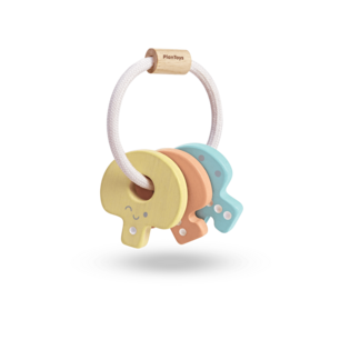 PLANTOYS - Sleutelrammelaar Baby Pastel PLANTOYS - Sleutelrammelaar Baby Pastel