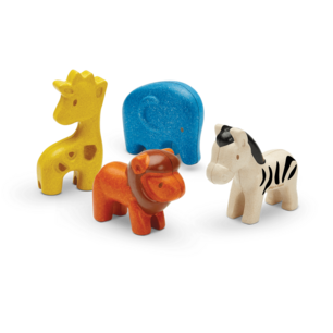 PLANTOYS - Wilde dieren Set (4st) PLANTOYS - Wilde dieren Set (4st)