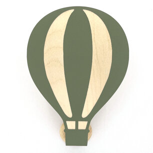 HOUT SAGE - Muziekdoosje Luchtballon HOUT SAGE - Muziekdoosje Luchtballon