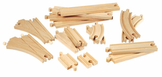 BRIO - Midi rails uitbreidingsset BRIO - Midi rails uitbreidingsset