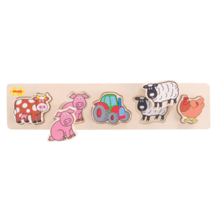 BIGJIGS - Chunky Boerderij Puzzel BIGJIGS - Chunky Boerderij Puzzel