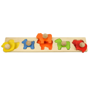 BIGJIGS - Knoppuzzel Dieren BIGJIGS - Knoppuzzel Dieren